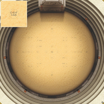 Mats by Mars:  Sweat & Sand  - Arena Rex Compatible Play Mat