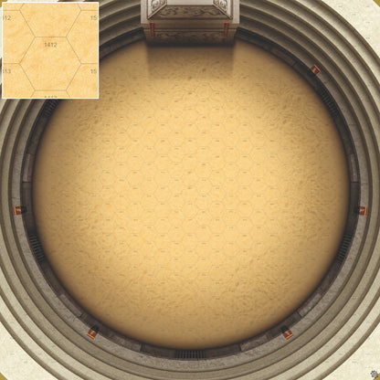 Mats by Mars:  Sweat & Sand  - Arena Rex Compatible Play Mat