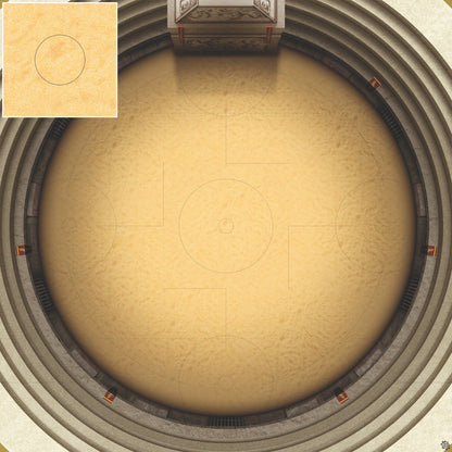 Mats by Mars:  Sweat & Sand  - Arena Rex Compatible Play Mat