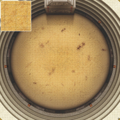 Mats by Mars:  Blood & Sand  - Arena Rex Compatible Play Mat