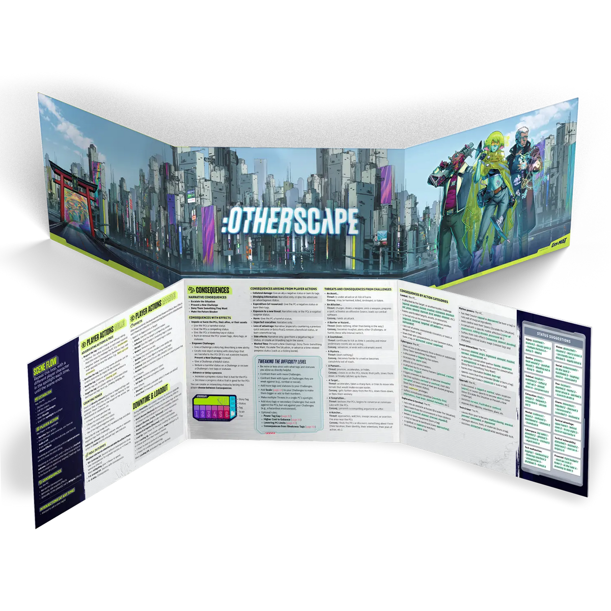 Tokyo:Otherscape Box Set — Complete Fantasy-Cyberpunk RPG Bundle