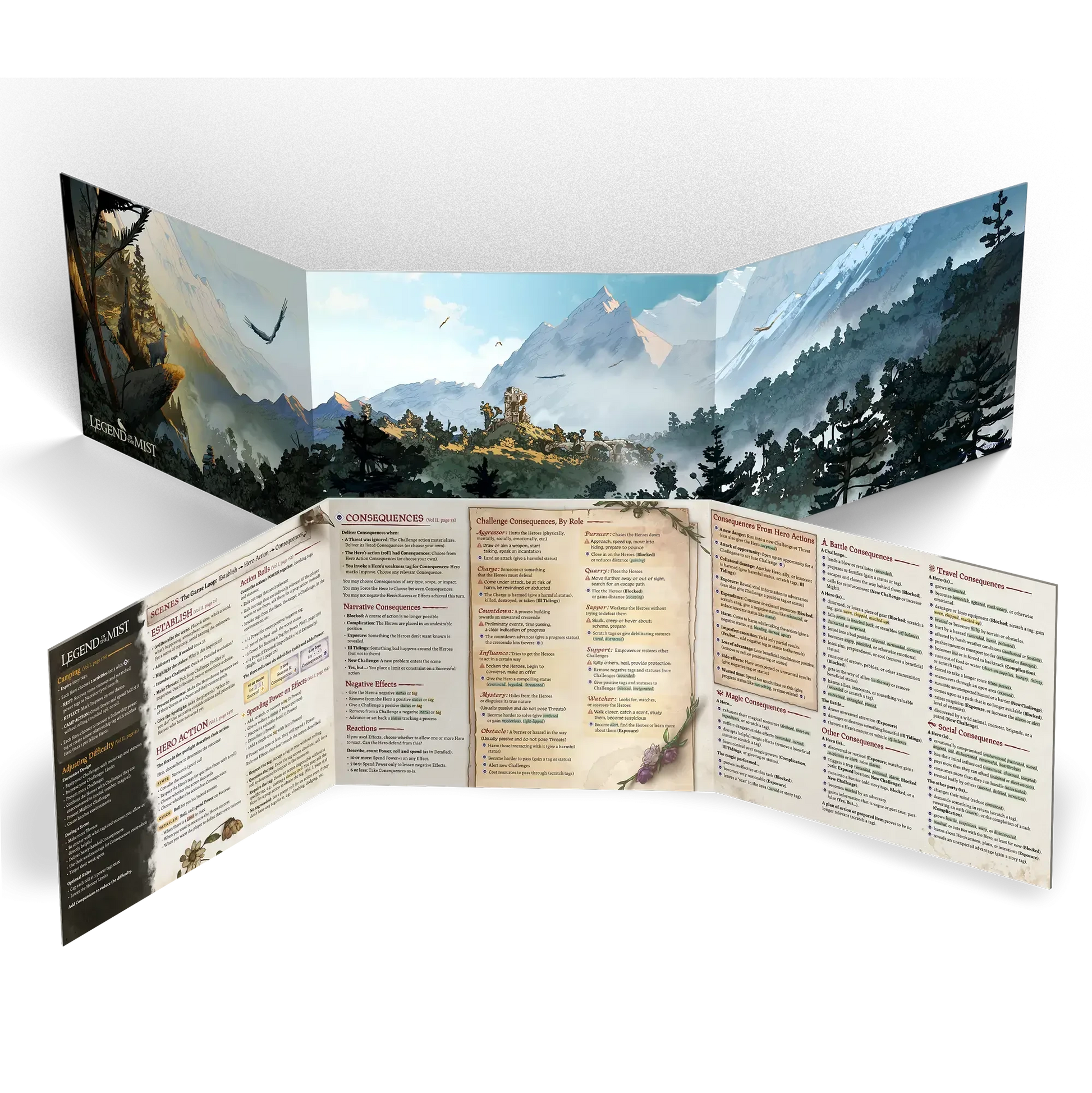 Narrator Screen - Legend in the Mist