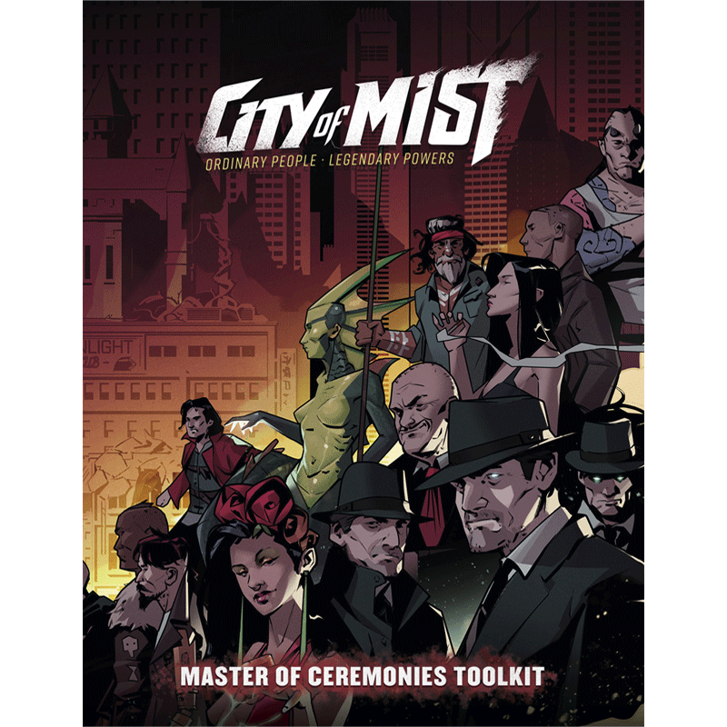 City of Mist MC Toolkit — Game Master Guide & Ready-to-Play Content