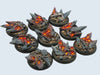 MCAB02041 Chaos Bases Round Wide Lip Base 30mm Micro Art Studio