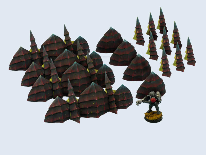 MCAT00068 Hive Fortification Terrain Micro Art Studios