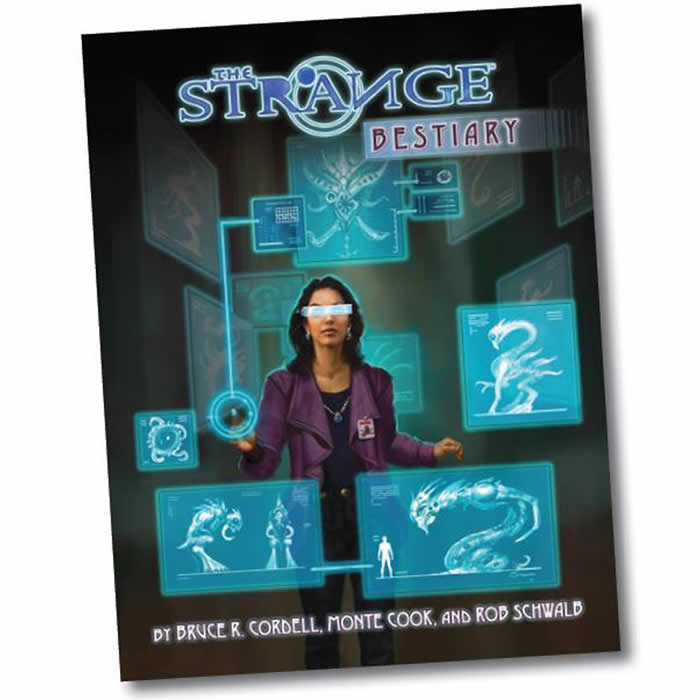 MCG049 Beastiary The Strange RPG Hardcover Monte Cook Games