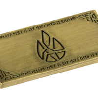 Fantasy Coins - Small Antique Gold Dwarven Bar (1)