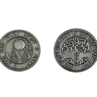 Fantasy Coins - Elven Silver Piece