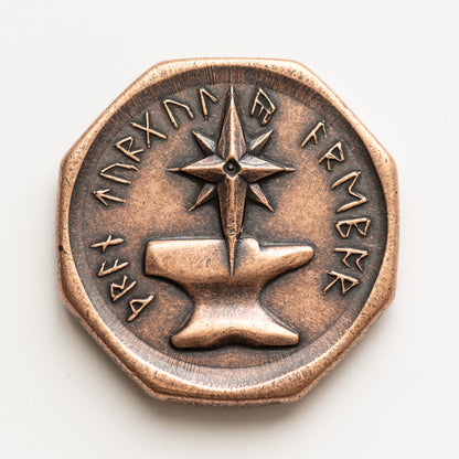 Dwarven Axe of Thrain Copper Coin