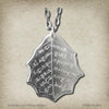 Elvish Silver Leaf of Winter Necklace
