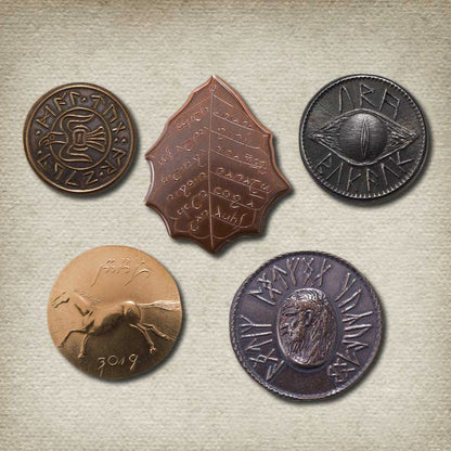 The Lord of the Rings™ Set #1 - Middle-earth Set of Five Coins