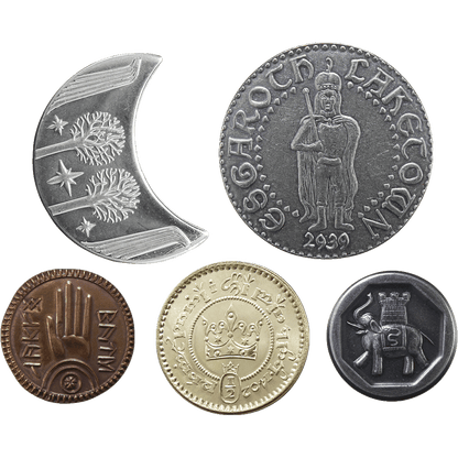 The Lord of the Rings™ Set #2 - Middle-earth Set of Five Coins