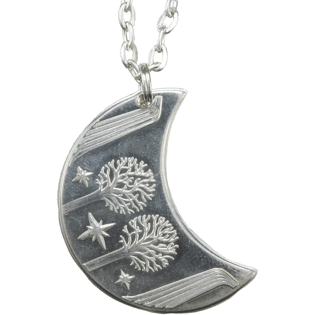 Rivendell™ Silver Moon Necklace