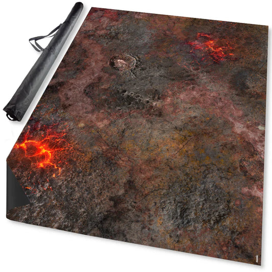 Terrain Crate Gaming Mat: Hellscape – 6’ x 4’ Neoprene Wargaming Mat