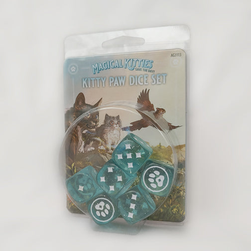 Kitty Paw Dice Set — Magical Kitties Save the Day 2E