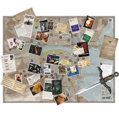 Crime Board City Map (City of Mist)