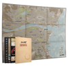 Crime Board City Map — City of Mist Full-Scale Foldable Map (33" × 25.5")