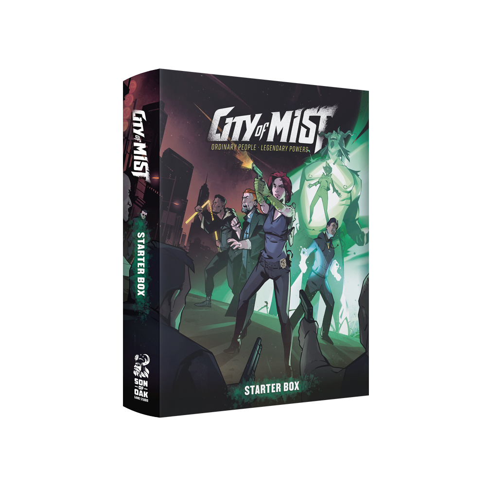 City of Mist Starter Box — Learn-to-Play Tabletop RPG Set