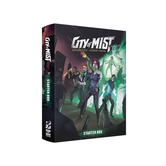 City of Mist Starter Box — Learn-to-Play Tabletop RPG Set