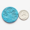 Blue Supermoon Coin - Large 1.5 in / 38 mm Anodized Niobium