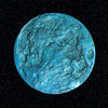 Blue Supermoon Coin - Large 1.5 in / 38 mm Anodized Niobium