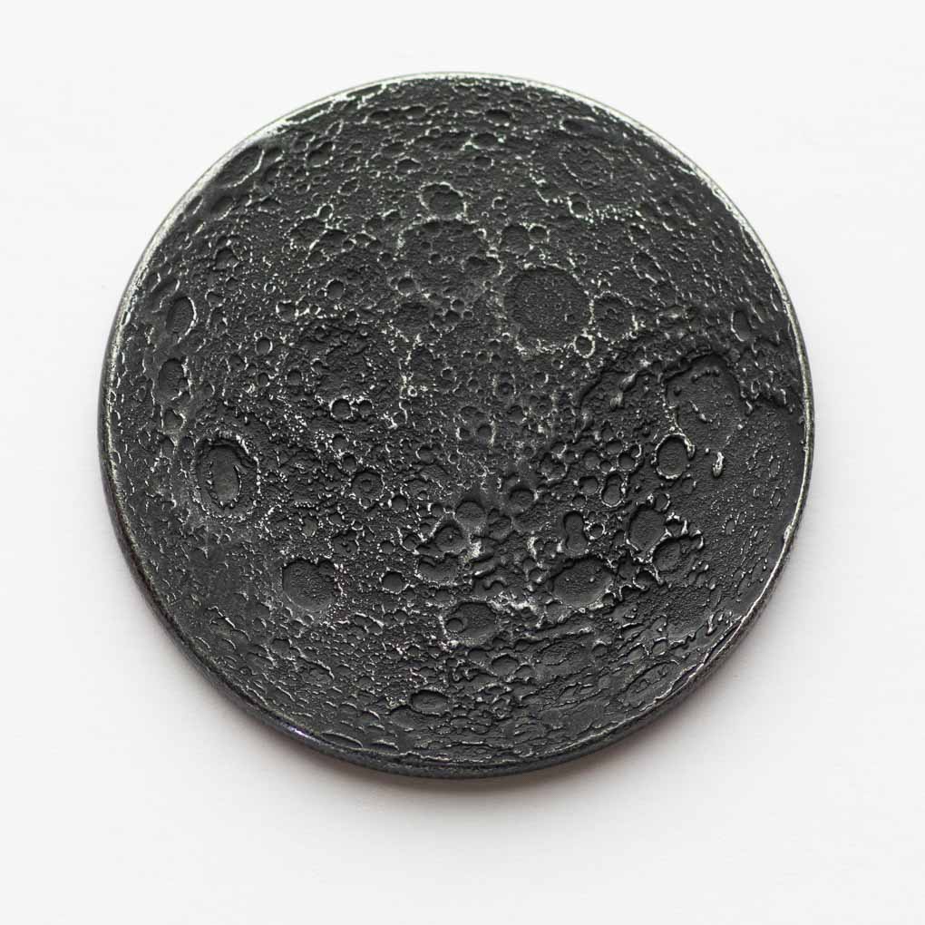 Iron Super New Moon Coin - Large 1.5"