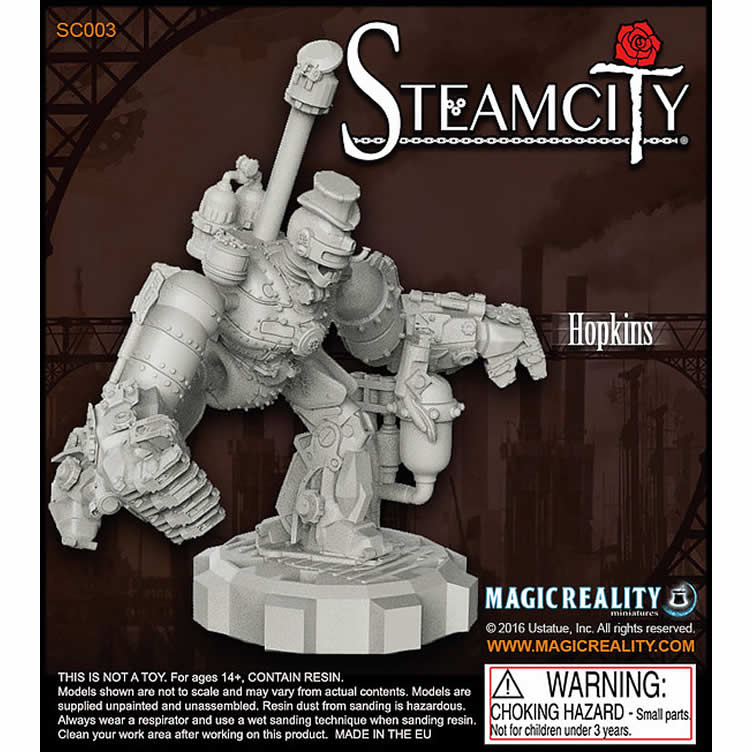MRMSC003 Hopkins SteamCity Miniature 32mm Scale Magic Reality