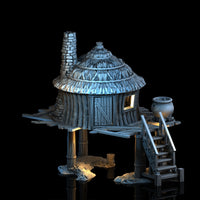 Marsh Witches Hut - 28mm