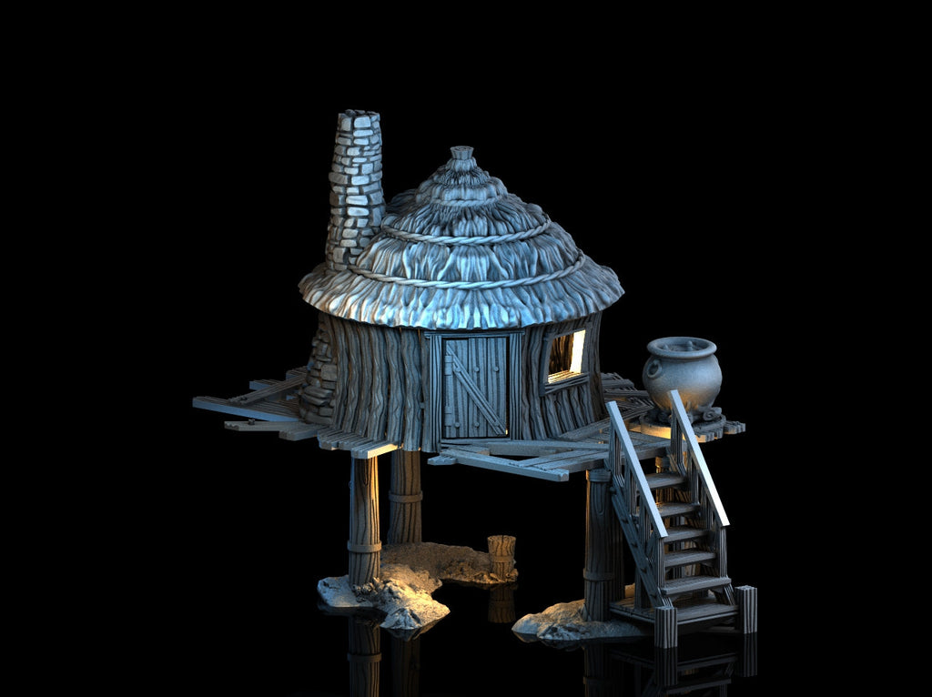 Marsh Witches Hut - 28mm