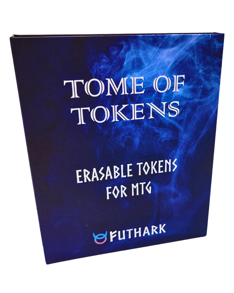 Dry Erase MTG Tokens Set Of 60 Cards – Double-Sided Reusable Proxy Card Kit With 2