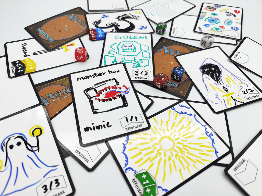 MTG Erasable Tokens 60 Reusable Dry Erase Cards | Magic: The Gathering Open Gaming Store MTG Erasable Tokens 60 Reusable Dry Erase Cards | Magic: The Gathering Open Gaming Store