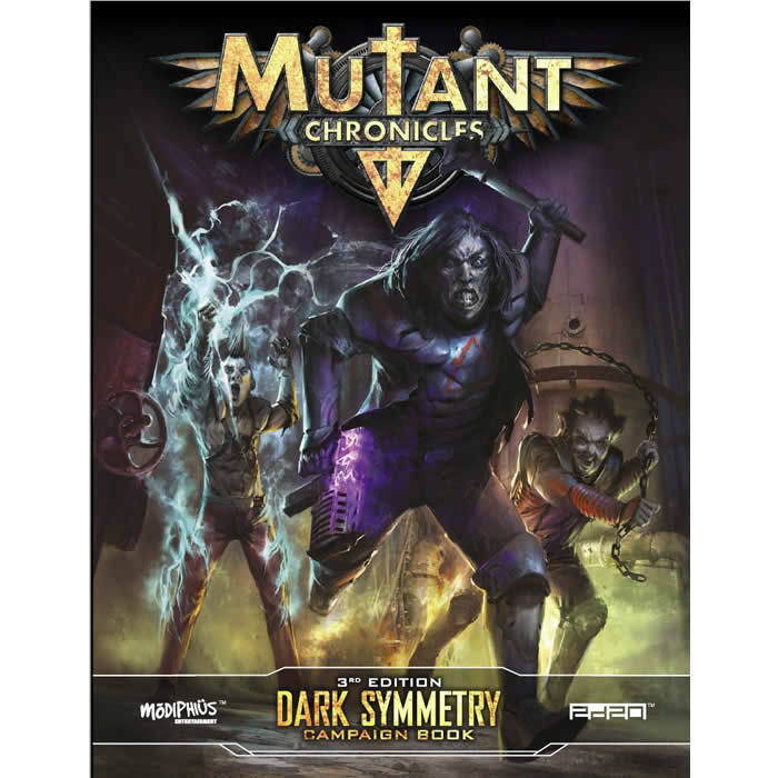 MUH050002 Dark Symmetry Mutant Chronicles RPG Campaign Book Modiphius
