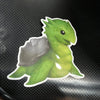 Baby Bestiary: Dragon Turtle Plush Sticker