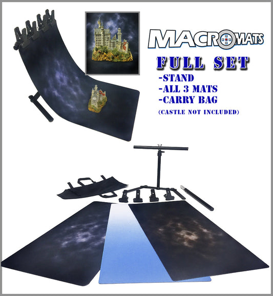 TableWar MacroMats Photography Full Backdrop Set for Miniatures