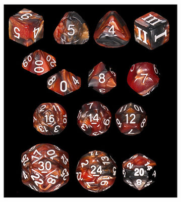 Specialty 14 Unusual DCC Dice Set - Mage Bullets