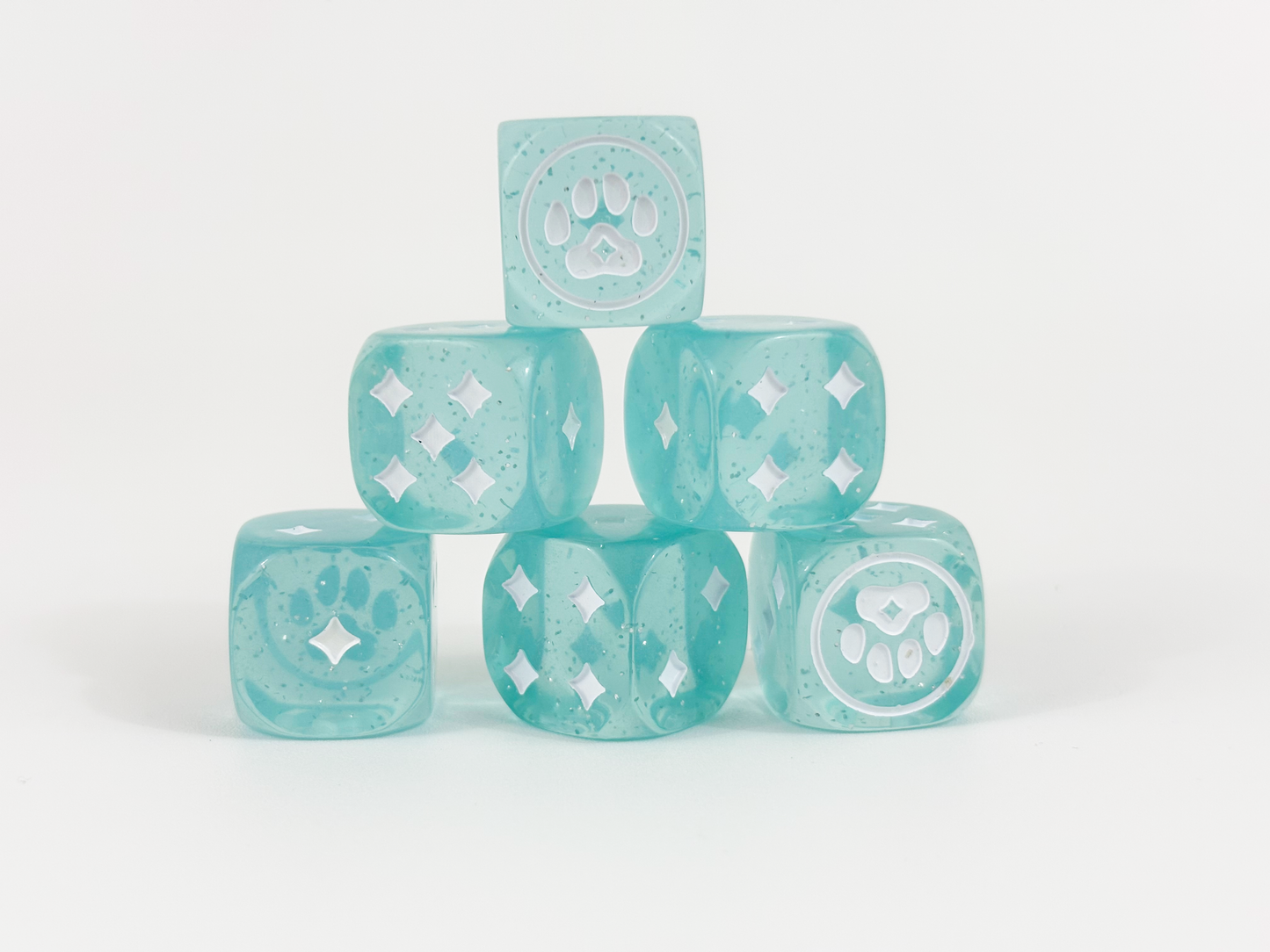 Kitty Paw Dice Set — Magical Kitties Save the Day 2E