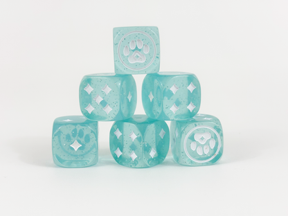Kitty Paw Dice Set — Magical Kitties Save the Day 2E