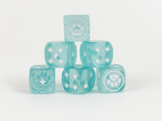 Kitty Paw Dice Set — Magical Kitties Save the Day 2E