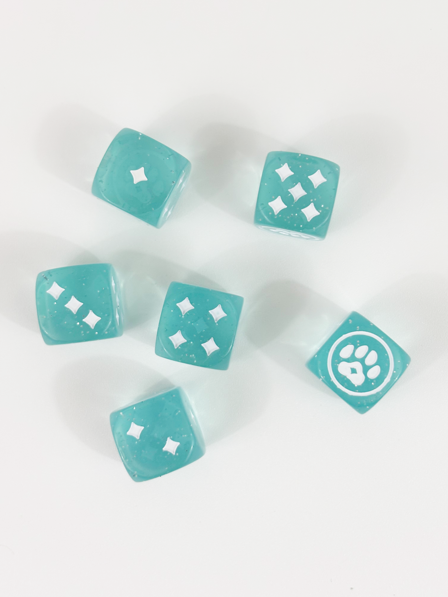 Kitty Paw Dice Set — Magical Kitties Save the Day 2E