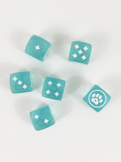 Kitty Paw Dice Set — Magical Kitties Save the Day 2E