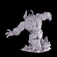 Magma Golem Elemental Miniature