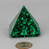 Malachite Crystal Pyramid Heart Chakra Transformation