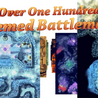 Battlezoo Ancestries: Year of Titans Themed Battle Maps