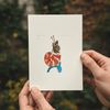 Medieval Snail Cat Fine Art Print Whimsical Manuscript Art