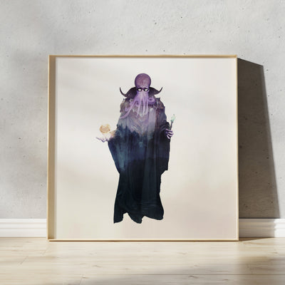 Mind Flayer / Illithid D&D Art Print