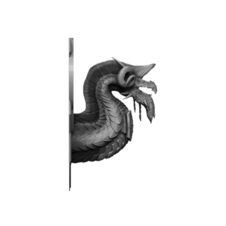 Dragon God of Mithril Wall-Mountable Bust
