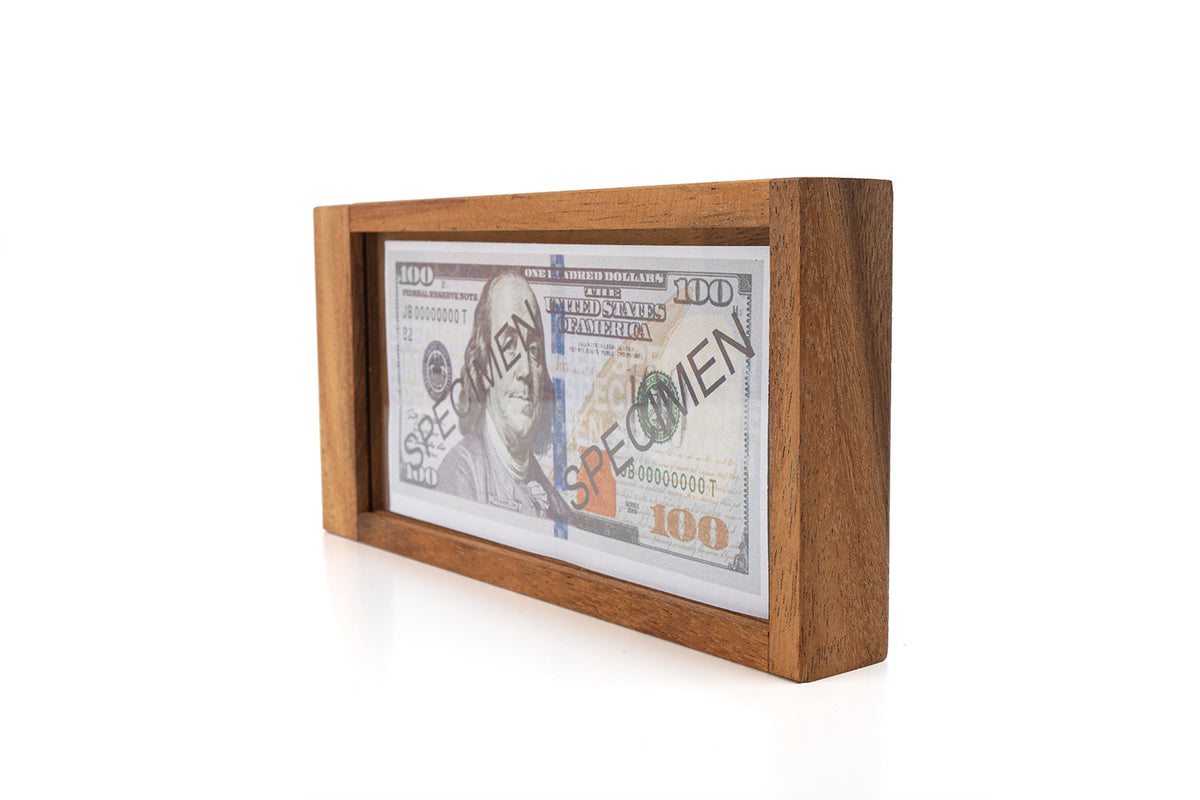 Money Puzzle Box Holder – Reusable Cash & Gift Card Trick-Opening Puzzle, Two Sizes