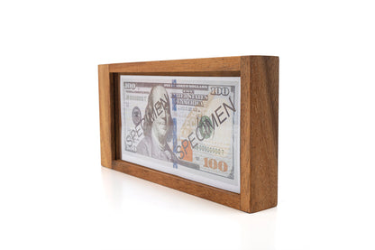 Money Puzzle Box Holder – Reusable Cash & Gift Card Trick-Opening Puzzle, Two Sizes