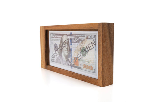 Money Puzzle Box Holder – Reusable Cash & Gift Card Trick-Opening Puzzle, Two Sizes