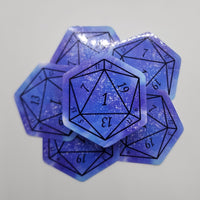 Moonbeam Nat 1 D20 Sticker